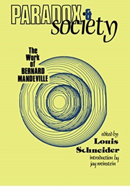 Book cover of: Paradox and Society. By: Louis Schneider
