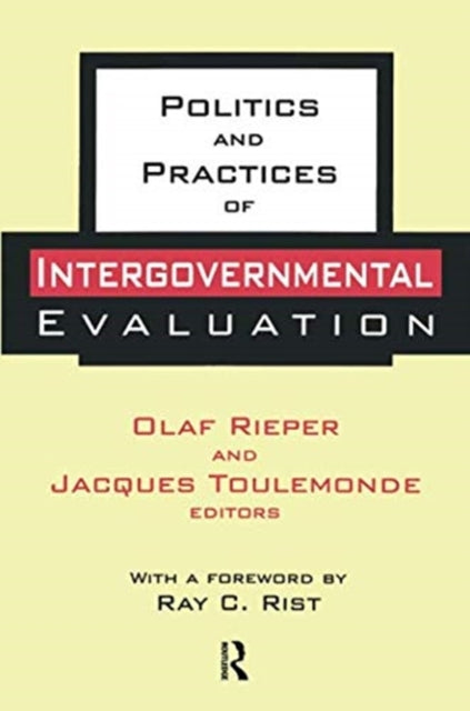 Politics and Practices of Intergovernmental Evaluation