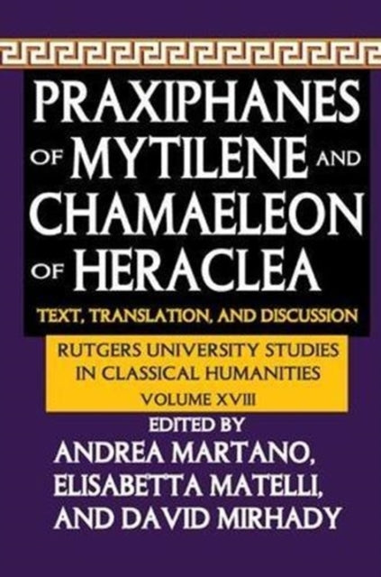 Mytilene'i Praxiphanes ja Heraclea Chamaeleon