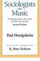 Book cover of: Sociologists and Music