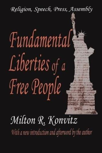 Book cover of: Fundamental Liberties of a Free People. By: Milton Konvitz