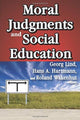 Book cover of: Moral Judgments and Social Education. By: Hans A. Hartmann