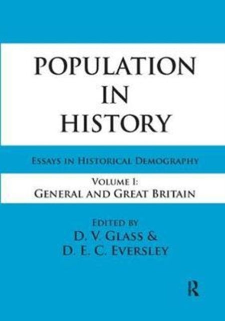 Book cover of: Population in History. By: D. E. C. Eversley