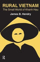 Book cover of: Rural Vietnam. By: James B. Hendry