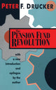 Book cover of: Pension Fund Revolution. By: Peter F. Drucker