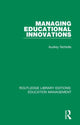 Book cover of: Managing Educational Innovations. By: Audrey Nicholls