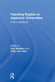 Book cover of: Teaching English at Japanese Universities. By: Paul Wadden