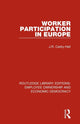 Book cover of: Worker Participation in Europe. By: Jo Carby-Hall