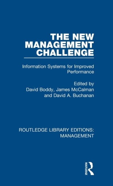 Book cover of: New Management Challenge. By: David Boddy
