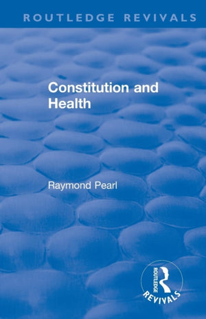 Revival: Constitution and Health (1933)