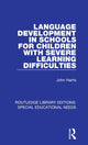 Book cover of: Language Development in Schools for Children with Severe Learning Difficulties. By: Harris, John
