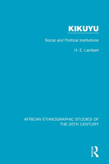 Book cover of: Kikuyu. By: H. E. Lambert