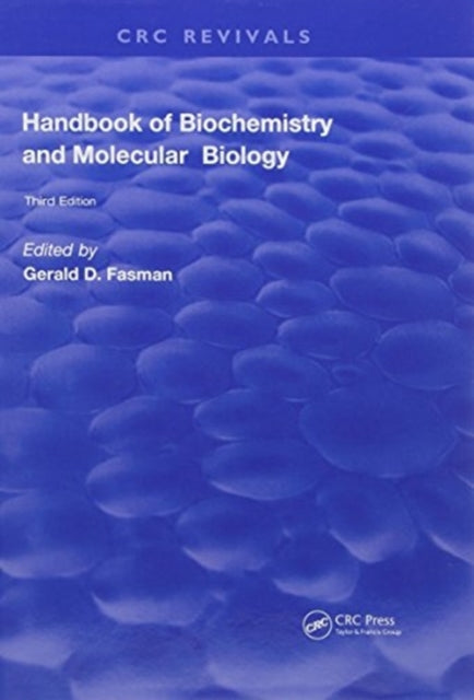 Book cover of: Handbook of Biochemistry. By: Gerald D. Fasman