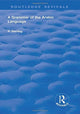 Book cover of: Grammar of the Arabic Language