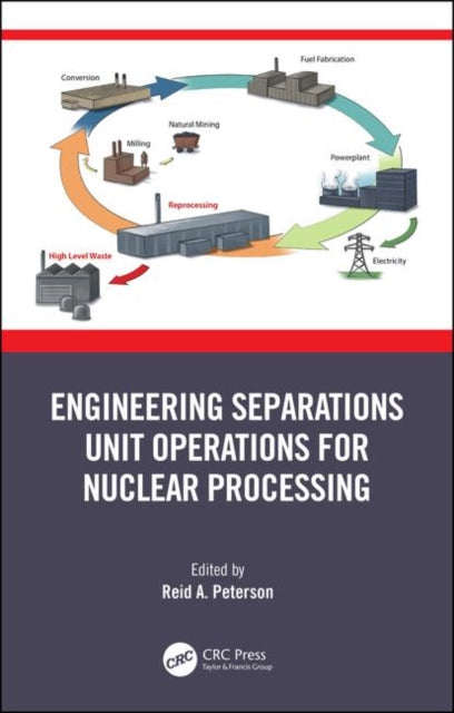 Book cover of: Engineering Separations Unit Operations for Nuclear Processing. By: Reid Peterson