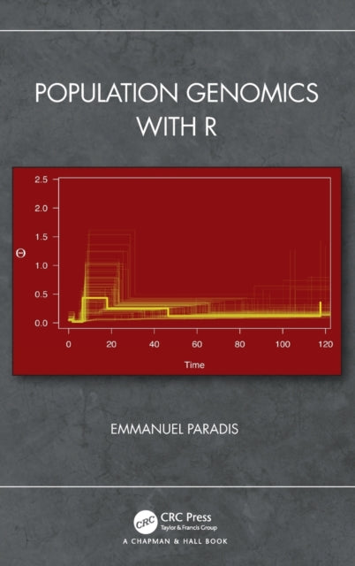 Book cover of: Population Genomics with R. By: Emmanuel Paradis