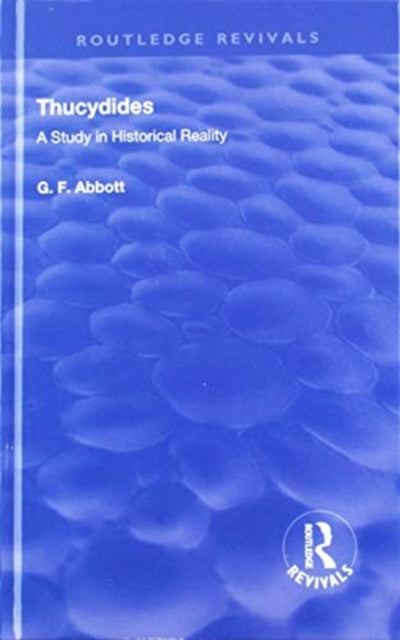 Book cover of: Thucydides. By: G. F. Abbott