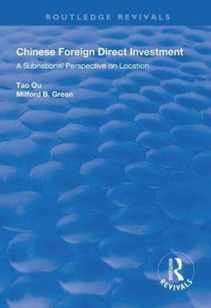 Chinese Foreign Direct Investment