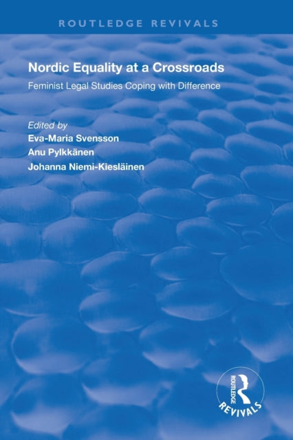Book cover of: Nordic Equality at a Crossroads. By: Eva-Maria Svensson