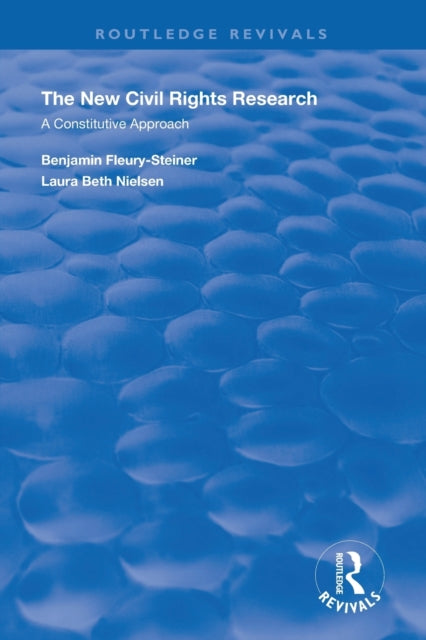 Book cover of: New Civil Rights Research. By: Benjamin Fleury-Steiner