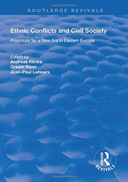 Book cover of: Ethnic Conflicts and Civil Society. By: Andreas Klinke