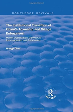 Institutional Transition of China's Township and Village Enterprises