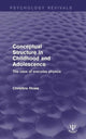 Book cover of: Conceptual Structure in Childhood and Adolescence. By: Christine Howe