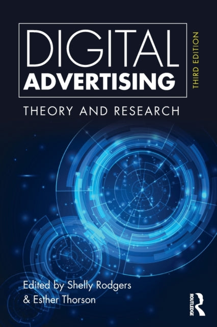 Book cover of: Digital Advertising. By: Shelly Rodgers