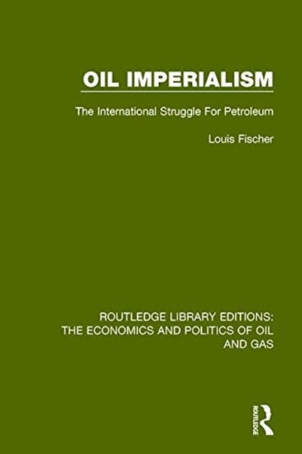 Book cover of: Oil Imperialism. By: Fischer, Louis