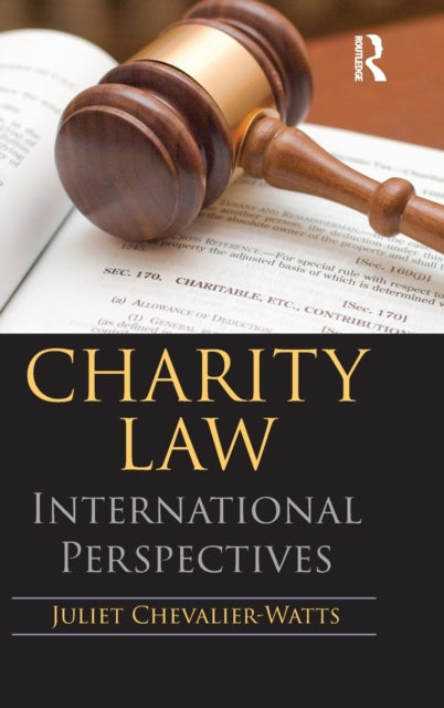Book cover of: Charity Law. By: Juliet Chevalier-Watts