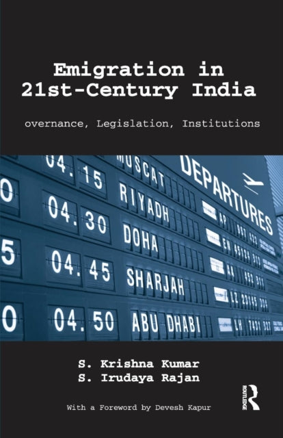 Book cover of: Emigration in 21st-Century India. By: S. Krishna Kumar