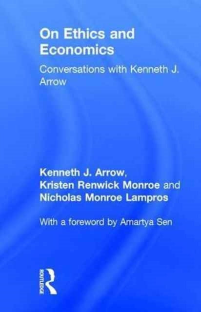 Book cover of: On Ethics and Economics. By: Kenneth Joseph Arrow