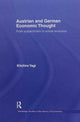 Book cover of: Austrian and German Economic Thought. By: Kiichiro Yagi
