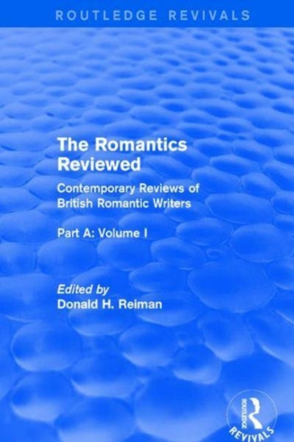 Book cover of: Romantics Reviewed. By: Donald H. Reiman