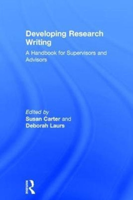 Book cover of: Developing Research Writing. By: Susan Carter