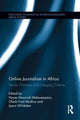 Book cover of: Online Journalism in Africa. By: Hayes Mawindi Mabweazara