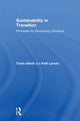 Book cover of: Sustainability in Transition. By: Travis Gliedt