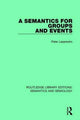 Book cover of: Semantics for Groups and Events. By: Peter Lasersohn