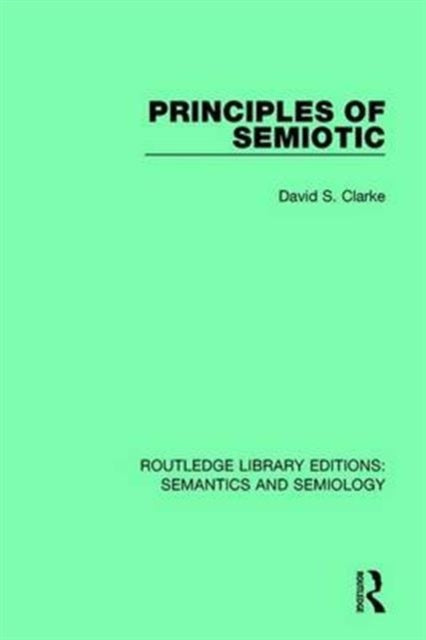 Principles of Semiotic