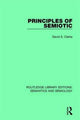Book cover of: Principles of Semiotic. By: David S. Clarke