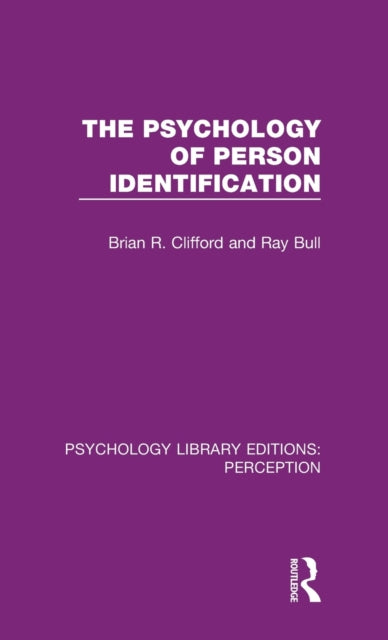 Book cover of: Psychology of Person Identification. By: Brian Clifford
