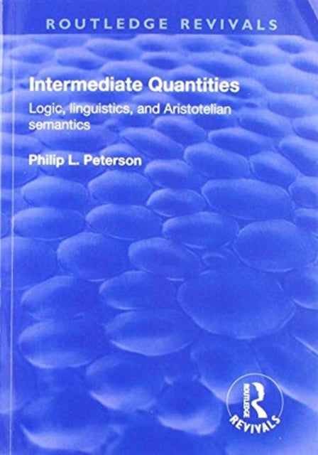 Book cover of: Intermediate Quantities. By: Philip L. Peterson