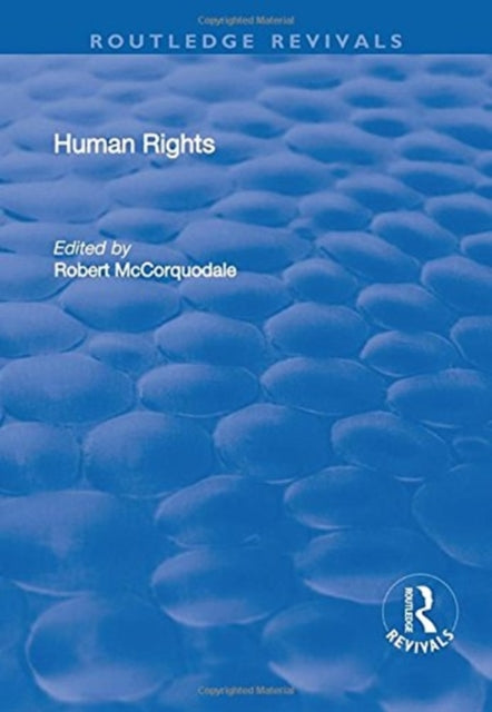 Book cover of: Human Rights. By: Robert McCorquodale