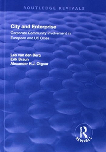 Book cover of: City and Enterprise. By: Erik Braun