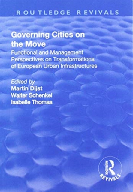 Book cover of: Governing Cities on the Move. By: Walter Schenkel