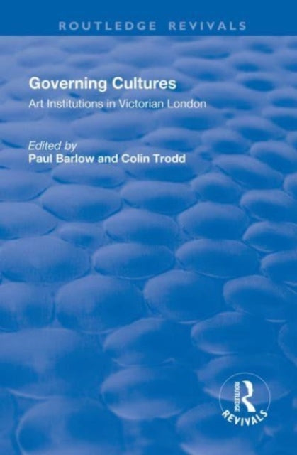 Book cover of: Governing Cultures. By: Colin Trodd