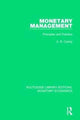 Book cover of: Monetary Management. By: A. B. Cramp