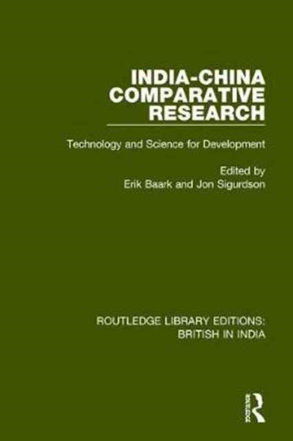 Book cover of: India-China Comparative Research. By: Erik Baark