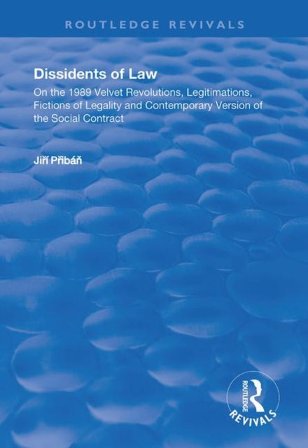 Book cover of: Dissidents of Law. By: Jirí Pribán