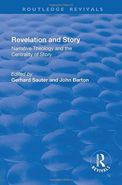 Book cover of: Revelations and Story. By: Gerhard Sauter